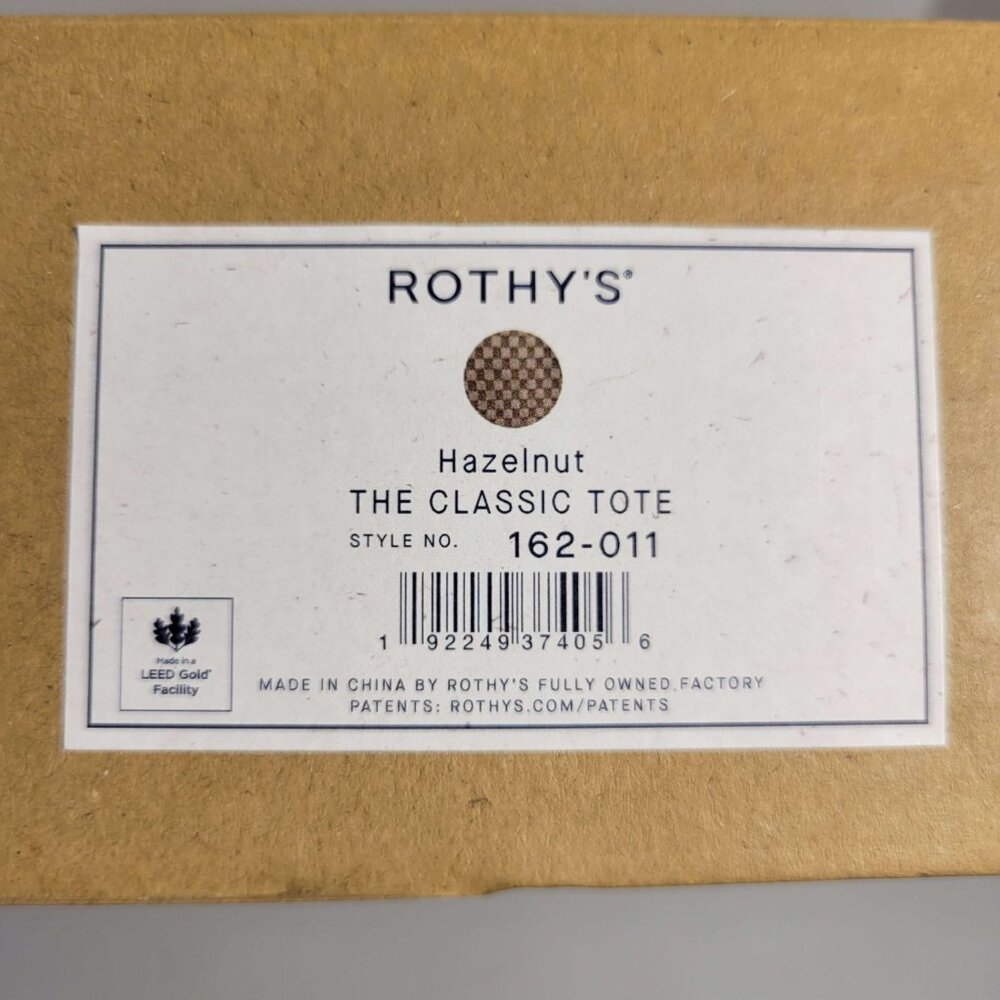 Rothy's The Classic Tote in Hazelnut - Picture 5 of 5